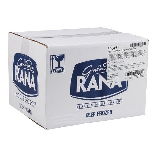 Rana Meal Solutions Fresh, Frozen, Quattro Formaggi Ravioli, 2 x 3 lb Case - DOT product image 3