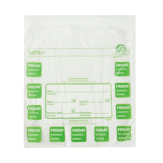 NCCO Portion Bags 6.5"x7" (Friday), 1 x 2000 each Case - Guest Checks & Register Rolls