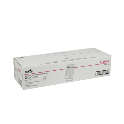National Checking Guestcheck National Checking 4.25 Inch X 8.25 Inch 2 Part Carbon Green Tint 16 Line Guest Check, 1 x - DOT product image 2