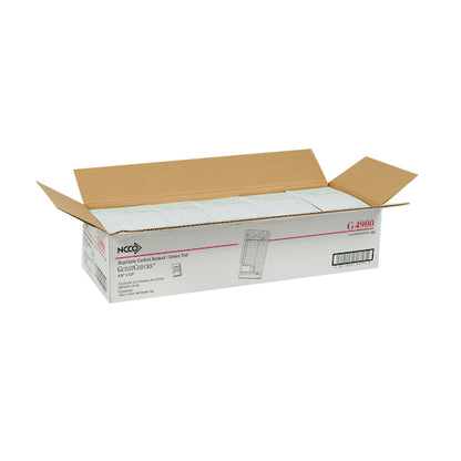 National Checking Guestcheck National Checking 4.25 Inch X 8.25 Inch 2 Part Carbon Green Tint 16 Line Guest Check, 1 x - DOT product image 4