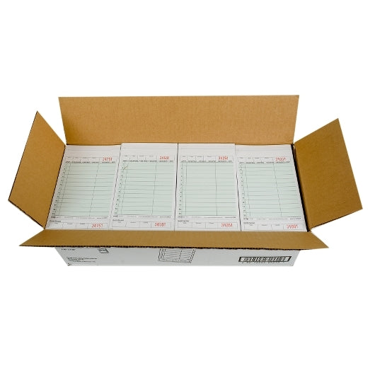 NCCO National Checking 4.25 Inch X 7.25 Inch 2 Part Green Tint Carbonless 13 Line Guest Check, 1 x 2000 each Case - DOT product image 4