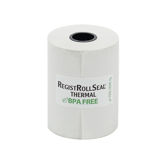 NCCO National Checking Register Roll 2.25 1 Ply White 1-50 Roll, 1 x 50 RL Case - Guest Checks & Register Rolls
