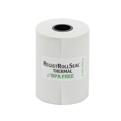 NCCO National Checking Register Roll 2.25 1 Ply White 1-50 Roll, 1 x 50 RL Case - Guest Checks & Register Rolls