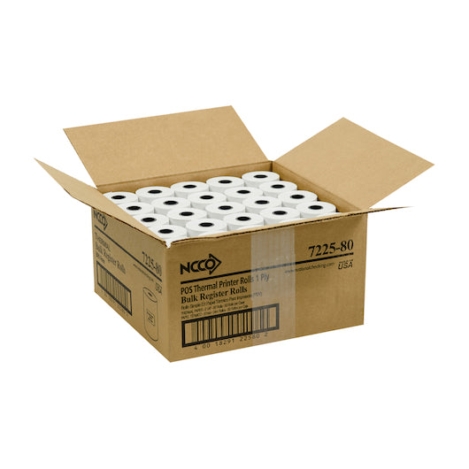 NCCO National Checking Register Roll 2.25 1 Ply White 1-50 Roll, 1 x 50 RL Case - DOT product image 5