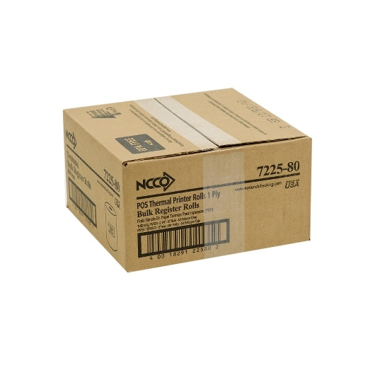 NCCO National Checking Register Roll 2.25 1 Ply White 1-50 Roll, 1 x 50 RL Case - DOT product image 3