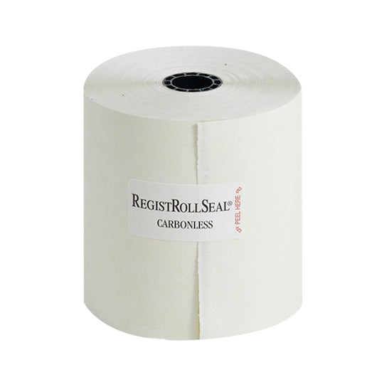 NCCO National Checking Register Roll 3X90' Carbonless 1-50 Roll, 1 x 50 RL Case - Guest Checks & Register Rolls