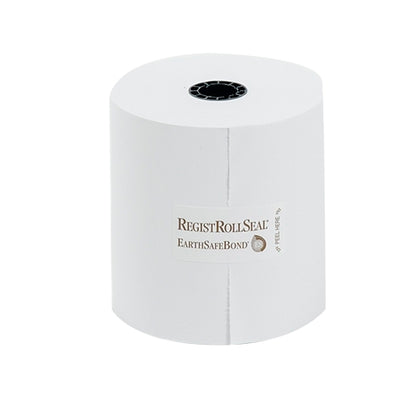 NCCO National Checking Register Roll 3 Inch White 1 Ply 165' 1-50 Roll, 50 x 50 RL Case - Guest Checks & Register Rolls
