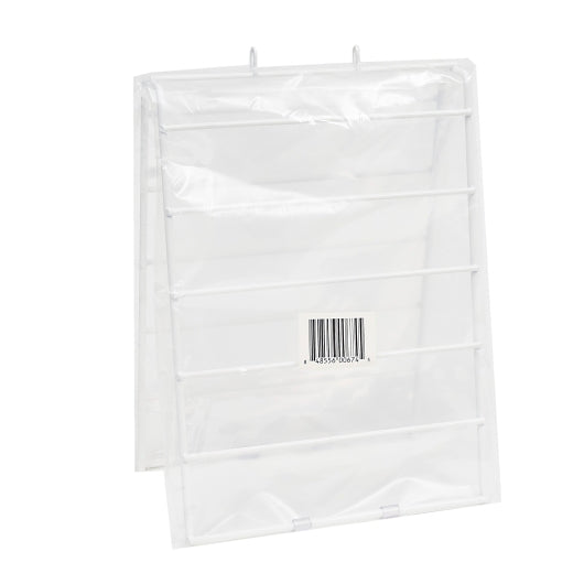 NCCO Wire Coated Dispenser 6.5 Inch Saddle Bags, 1 x 1 each Case - Guest Checks & Register Rolls