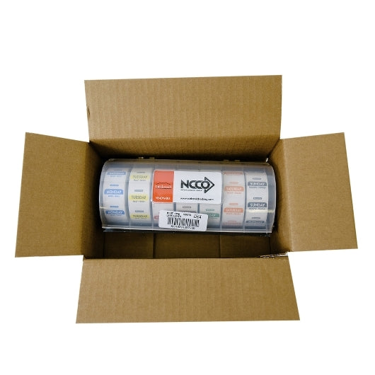 National Checking Company National Checking Label Locker 1 Inch Day Of Week Removable Dispenser, 1 x 1 ct Case - DOT product image 4