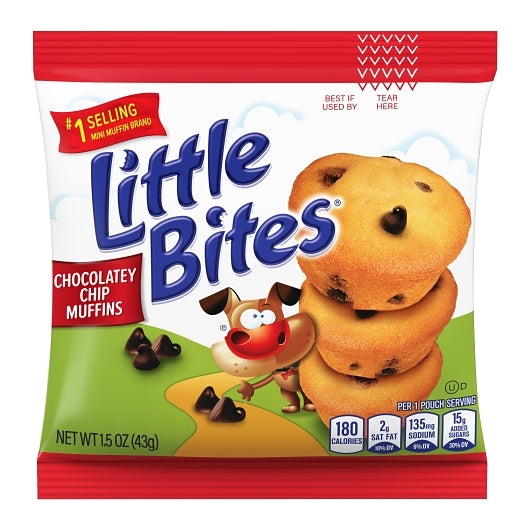 Bimbo Bakehouse Chocolate Chip Muffins, 1 x 20 ct Case - Bakery & Desserts