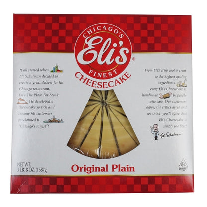 Eli'S Original Plain 9 Inch Original Plain Cheesecake, 16 Slice Cheesecake, 4 x 56 oz Case - DOT product image 3