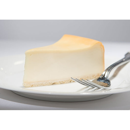 Eli's Original Plain 9 Inch Original Plain Cheesecake, 16 Slice Cheesecake, 4 x 56 oz Case - Bakery & Desserts