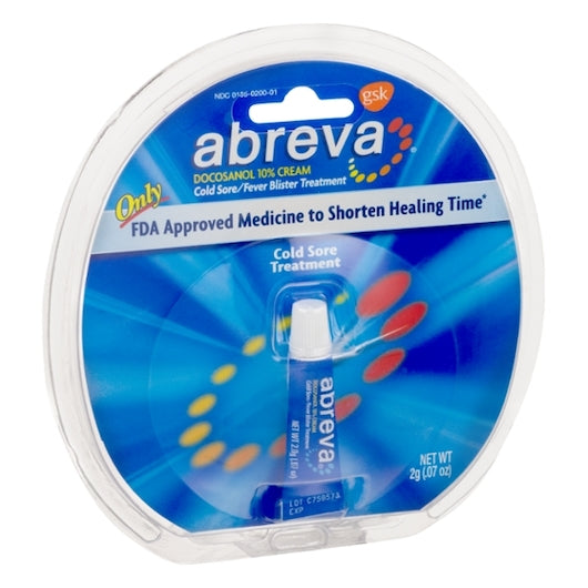Abreva Clamshell Tube, 4 x 6 x 2 GR Case - Health & Personal Care