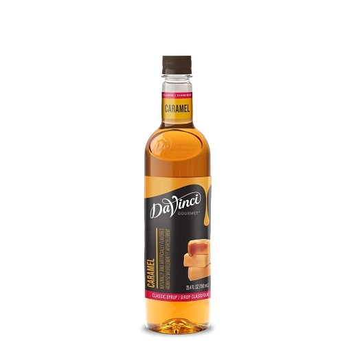 DaVinci Gourmet Caramel Syrup, 4 x 750 ML Case - Condiments & Sauces