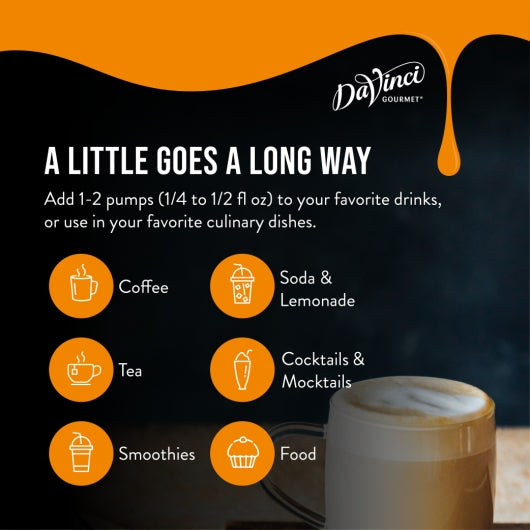 DaVinci Gourmet FRENCH VANILLA FLAVORED SYRUP, 4 x 750 ML Case - DOT product image 8