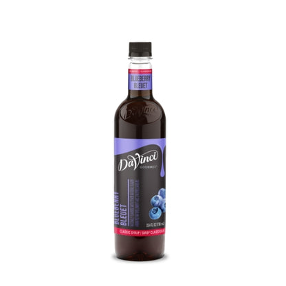 DaVinci Gourmet Blueberry Syrup, 4 x 750 ML Case - Condiments & Sauces