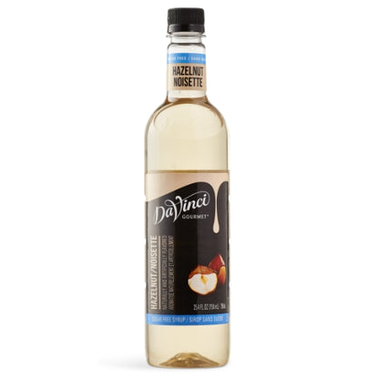 DaVinci Gourmet Sugar Free Hazelnut Syrup, 4 x 750 ML Case - Condiments & Sauces