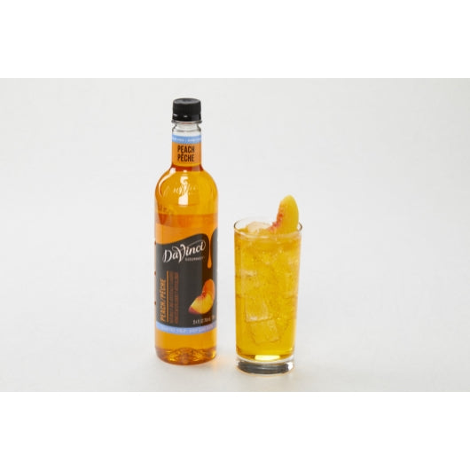 DaVinci Gourmet SUGAR FREE PEACH SYRUP, 4 x 750 ML Case - DOT product image 5