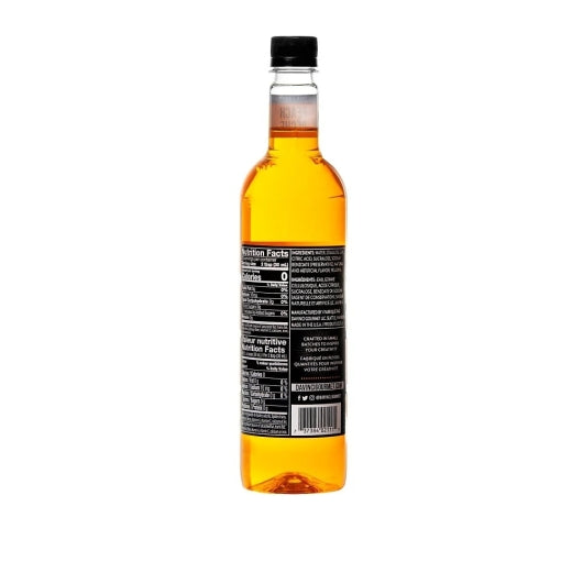 DaVinci Gourmet SUGAR FREE PEACH SYRUP, 4 x 750 ML Case - DOT product image 2