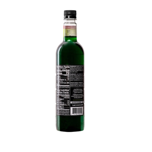 DaVinci Gourmet SUGAR FREE LIME SYRUP, 4 x 750 ML Case - DOT product image 2