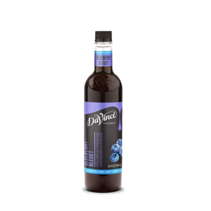 DaVinci Gourmet Sugar Free Blueberry Syrup, 4 x 750 ML Case - Condiments & Sauces