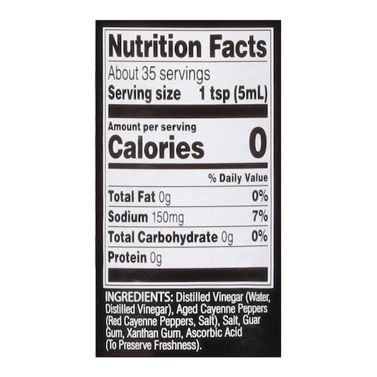 Trappey Red Devil Cayenne Pepper Hot Sauce Bottle, 24 x 6 fl oz Case - DOT product image 7