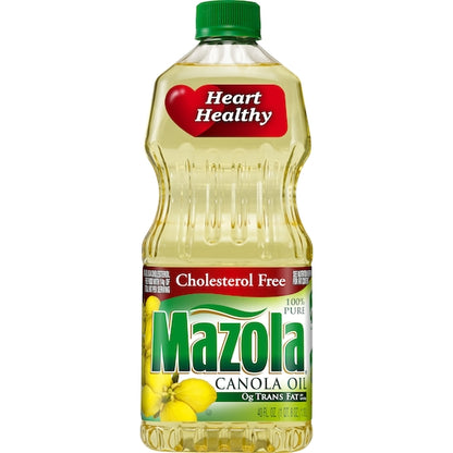 Mazola Canola Oil, 12 x 40 fl oz Case - DOT product image 3