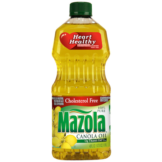 Mazola Canola Oil, 12 x 40 fl oz Case - DOT product image 4