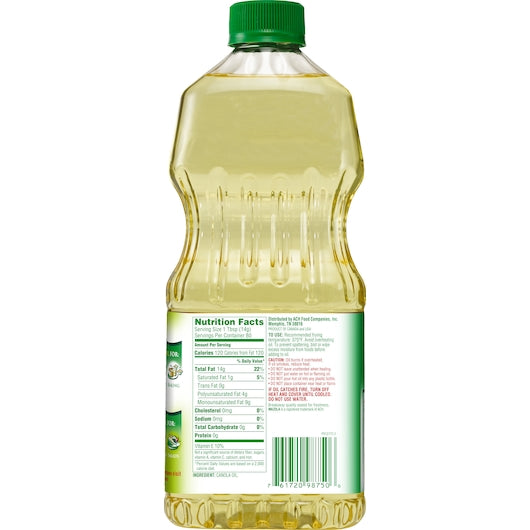 Mazola Canola Oil, 12 x 40 fl oz Case - DOT product image 6