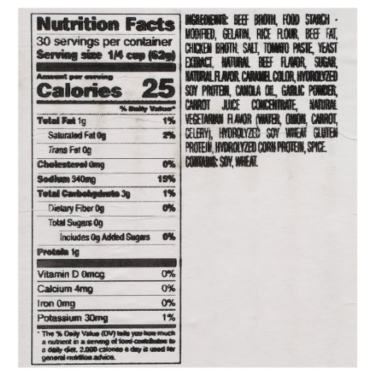 Gold Label Ready To Use Demi Glace Sauce, 4 x 4 lb Case - DOT product image 6