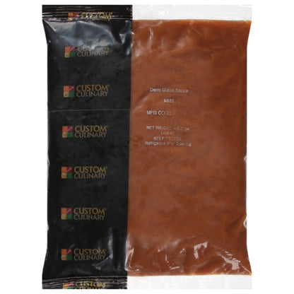 Gold Label Ready To Use Demi Glace Sauce, 4 x 4 lb Case - Condiments & Sauces
