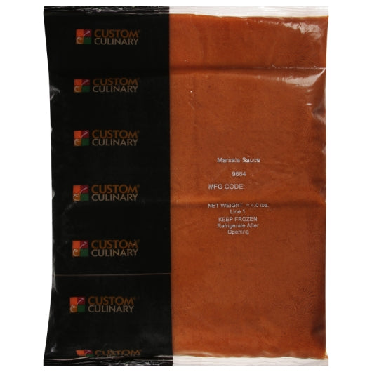 Gold Label Ready To Use Marsala Sauce, 4 x 4 lb Case - Condiments & Sauces