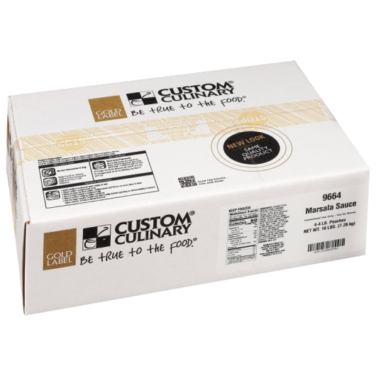 Gold Label Ready To Use Marsala Sauce, 4 x 4 lb Case - DOT product image 5