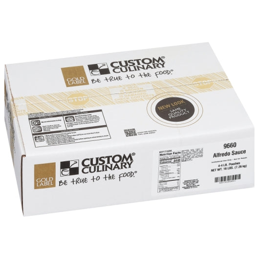 Gold Label Ready To Use Alfredo Sauce, 4 x 4 lb Case - DOT product image 5