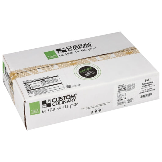 Custom Culinary Tonkotsu TONKOTSU-Style Pork RAMEN BROTH, 4 x 6 lb Case - DOT product image 5