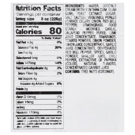 Custom Culinary Thai STYLE VEGAN BROTH, 4 x 6 lb Case - DOT product image 6