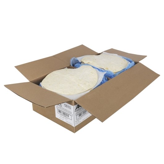 Alive & Kicking 10 Inch Par Baked Thin Pizza Crust, 1 x 80 ct Case - DOT product image 2