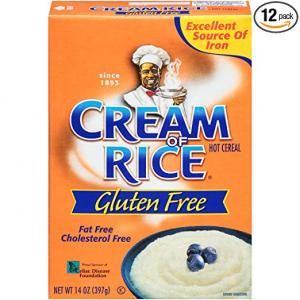 Cream of Rice, Hot Cereal, 14 Ounce (Pack of 12)