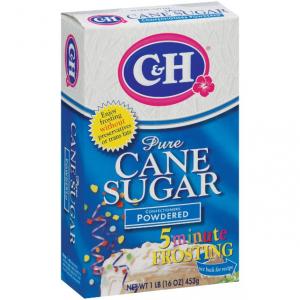 Commodity Sugar & Sugar Packets Confectioners Powdered Sugar 16oz (PACK OF 24)