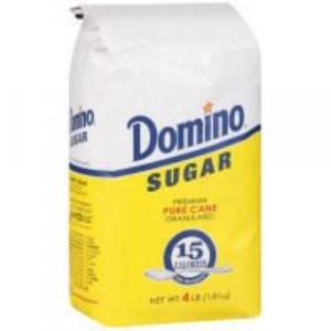 Sugar and Sugar Packets Extra Fine Granulated Sugar, 4 Pound -- 10 per case.