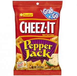 Cheez It Baked Snack Mix, Pepper Jack Snack (3 OZ, 36 Per Case)