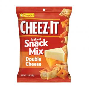 Cheez It Baked Snack Mix, Double Cheese Flavor (3.5 OZ, 6 Per Case)