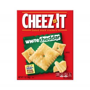 Cheez It Sunshine White Cheddar Cracker, Ready-To-Eat (7 OZ, 12 Per Case)