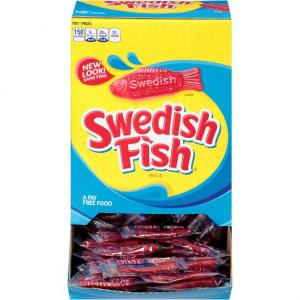 Swedish Fish Mondelez Retail Fat Free Soft Berry Candy 50oz (PACK Of 8)