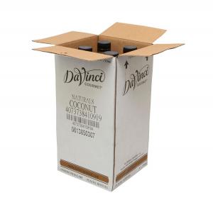 Davinci Gourmet Syrup Natural Coconut 750ml (PACK OF 4)