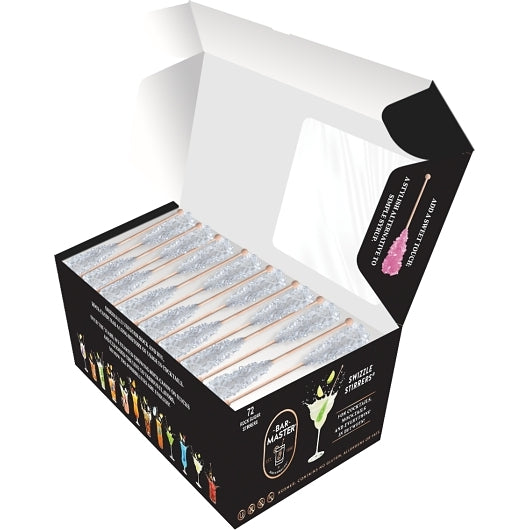 Roses Brands Rock Sugar Stick Swizzle Stirrers, 4 x 72 x 72 each Case - DOT product image 5