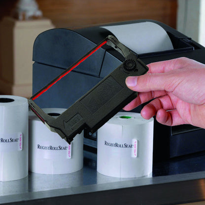 National Checking Red Black Register with 6 Ribbons Epson, 1 x 18 each Case - GS1 styled product image