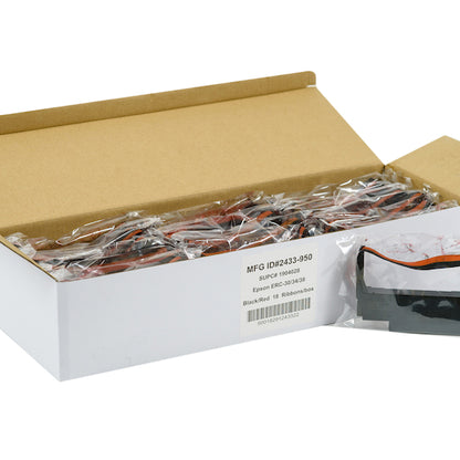 National Checking Red Black Register with 6 Ribbons Epson, 1 x 18 each Case - Alternate product angle or state