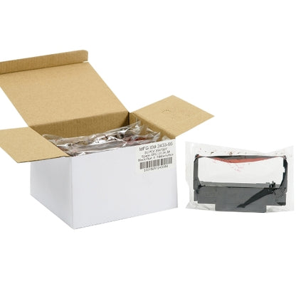 (Price/Pack)National Checking 2433-95 Cartridge Ribbon Red & Bla - DOT product image 1