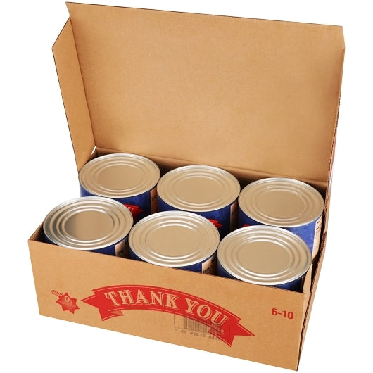 Thank You TAPIOCA Pudding, 6 x 108 oz Case - GS1 open-case image